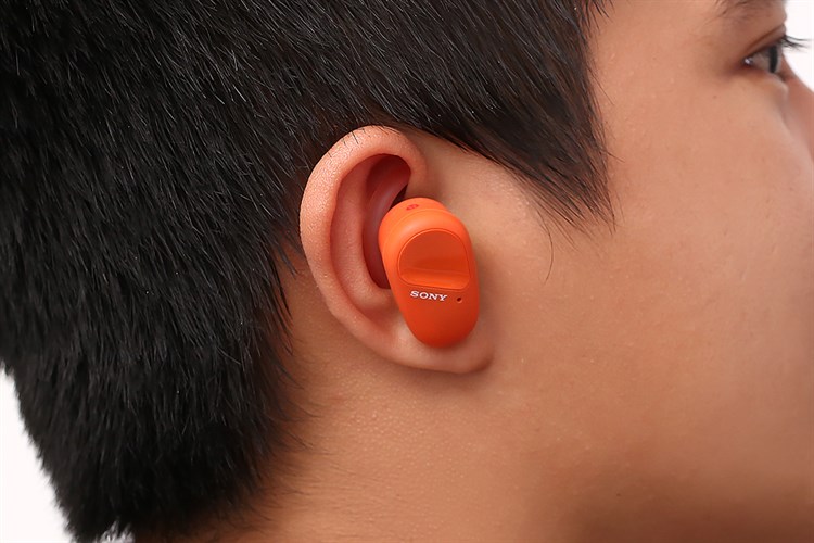 Tai nghe Bluetooth True Wireless Sony WF-SP800N Màu Cam