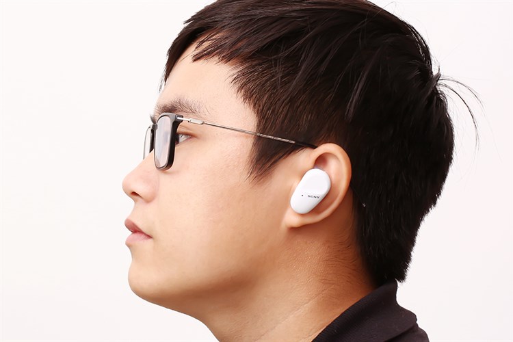 Tai nghe Bluetooth True Wireless Sony WF-SP800N Màu Trắng
