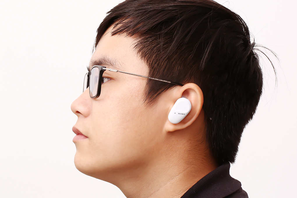 Tai nghe Bluetooth True Wireless Sony WF-SP800N Màu Trắng
