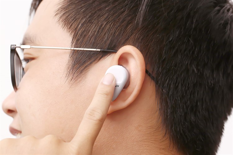 Tai nghe Bluetooth True Wireless Sony WF-SP800N Màu Trắng