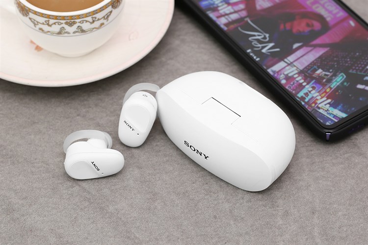 Tai nghe Bluetooth True Wireless Sony WF-SP800N Màu Trắng