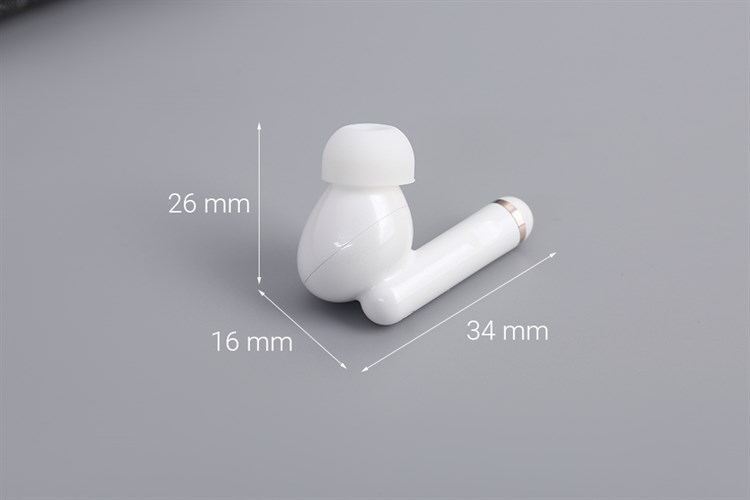 Tai nghe Bluetooth True Wireless Rezo HT03 ANC Màu Trắng