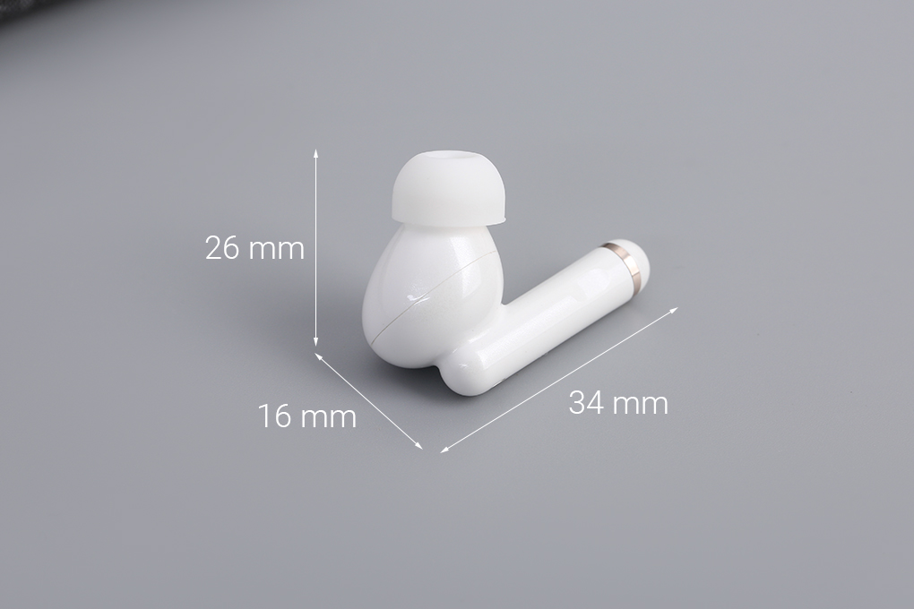 Tai nghe Bluetooth True Wireless Rezo HT03 ANC Màu Trắng
