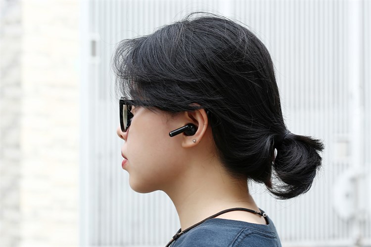 Tai nghe Bluetooth True Wireless Rezo HT03 ANC Màu Đen