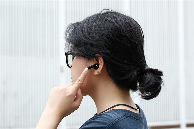 Tai nghe Bluetooth True Wireless Rezo HT03 ANC Màu Đen