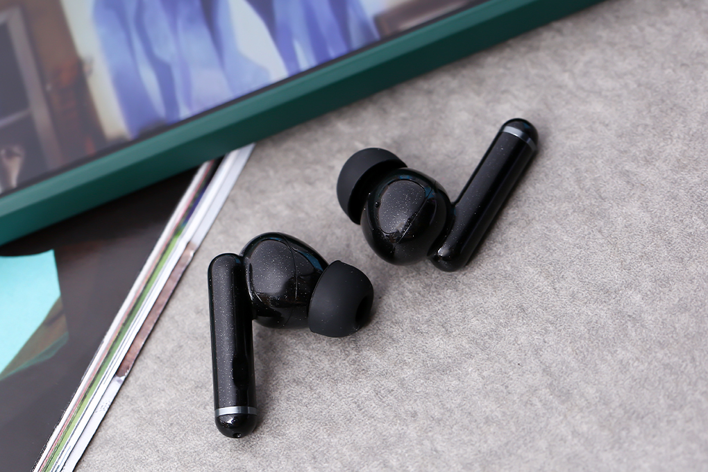 Tai nghe Bluetooth True Wireless Rezo HT03 ANC Màu Đen