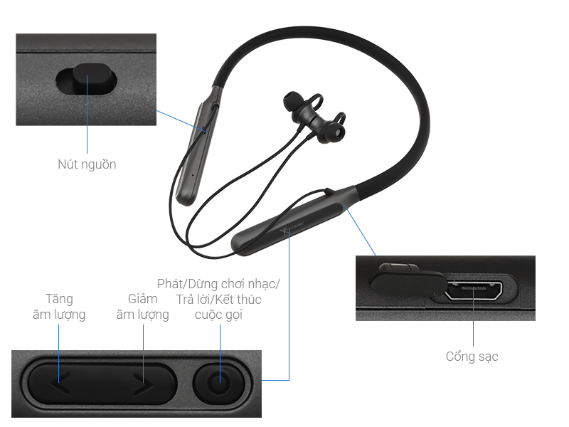 Tai nghe Bluetooth Xmobile Z706A