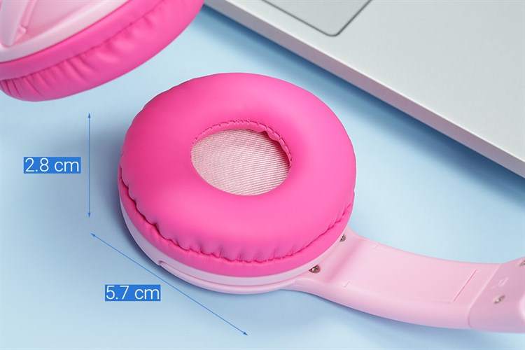 Tai nghe Chụp Tai Trẻ em AVA+ KD-662 Màu Hồng