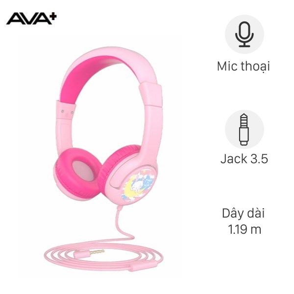 Tai nghe Chụp Tai Trẻ em AVA+ KD-662