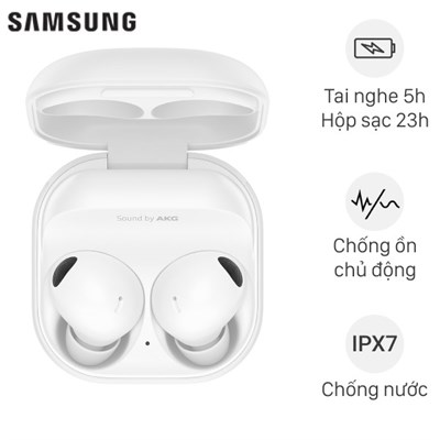 Tai nghe Bluetooth True Wireless Samsung Galaxy Buds 2 Pro R510N Trắng