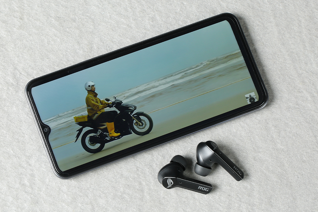 Tai nghe Bluetooth True Wireless Gaming Asus Rog Cetra Màu Đen