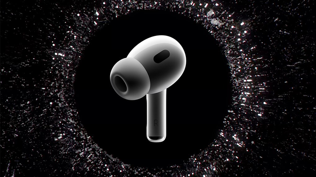 AirPods Pro 2: Sử dụng tai nghe nổi tiếng nhất thế giới để trải nghiệm hình ảnh đẹp ngất ngây. AirPods Pro 2 giúp bạn thoải mái hơn trong việc xem hình ảnh, đồng thời cho trải nghiệm âm thanh đỉnh cao với chất lượng âm thanh tuyệt vời.