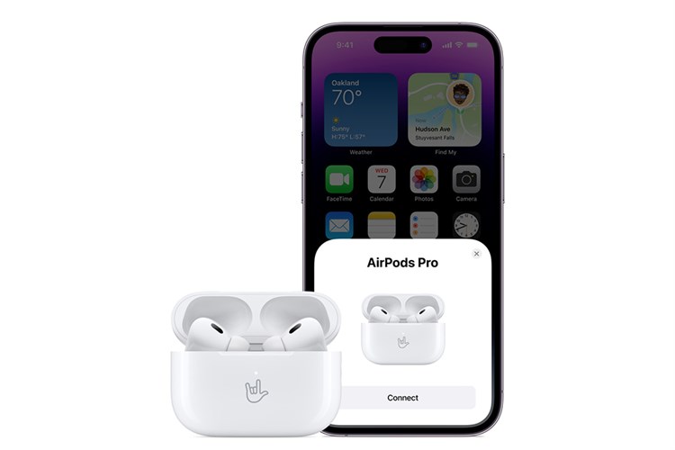 Tai nghe Bluetooth AirPods Pro (2nd Gen) MagSafe Charge (Lightning) Apple MQD83 Màu Trắng