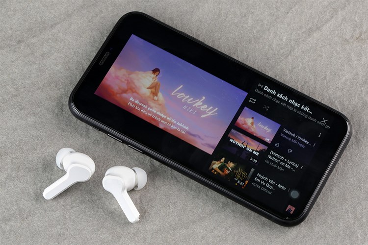 Tai nghe Bluetooth True Wireless realme Buds T100 Màu Trắng