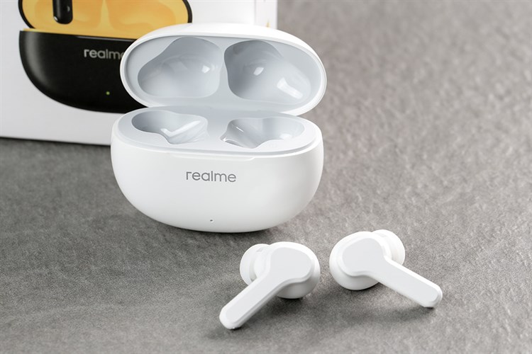 Tai nghe Bluetooth True Wireless realme Buds T100 Màu Trắng