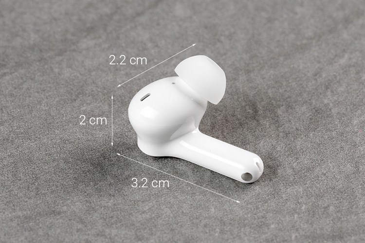 Tai nghe Bluetooth True Wireless realme Buds T100 Màu Trắng