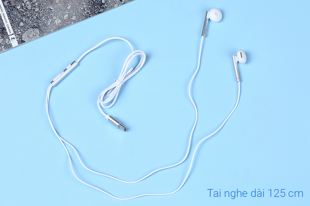 Tai nghe Có Dây Type C AVA+ DS815-WB Màu Trắng