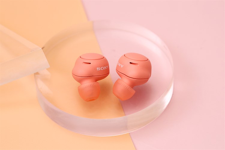 Tai nghe Bluetooth True Wireless Sony WF-C500 Màu Cam
