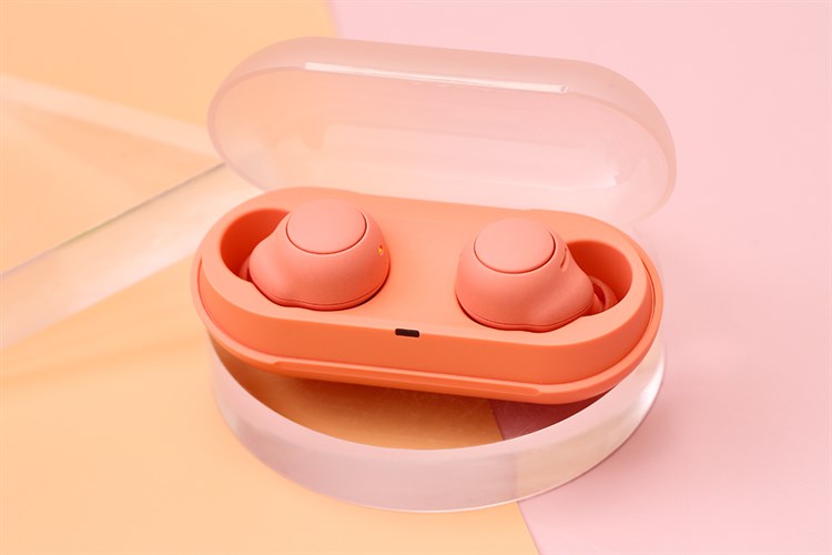 Tai nghe Bluetooth True Wireless Sony WF-C500 Màu Cam