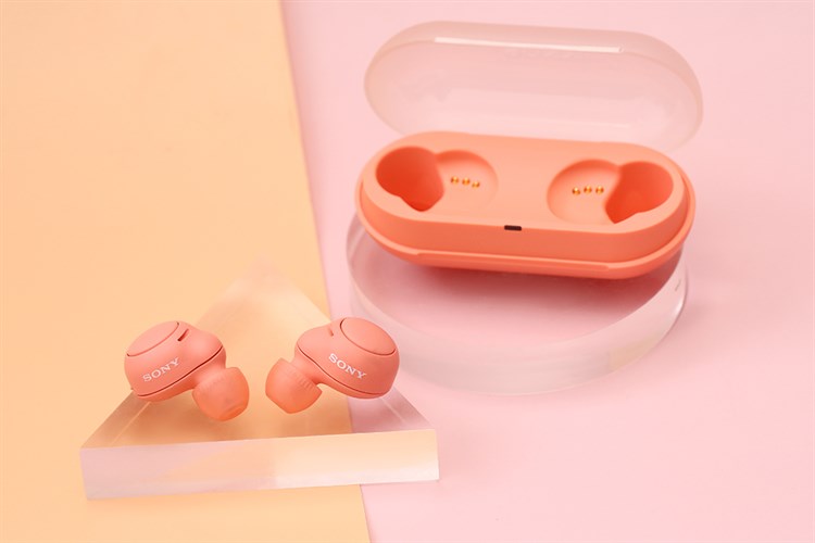 Tai nghe Bluetooth True Wireless Sony WF-C500 Màu Cam