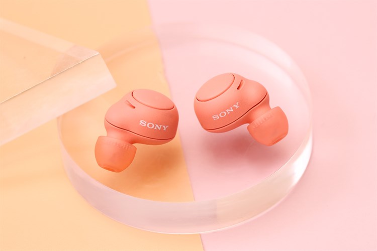 Tai nghe Bluetooth True Wireless Sony WF-C500 Màu Cam