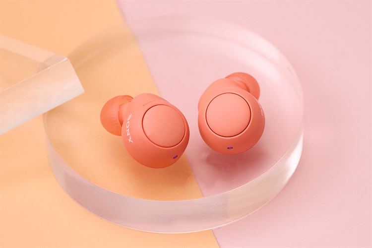 Tai nghe Bluetooth True Wireless Sony WF-C500 Màu Cam