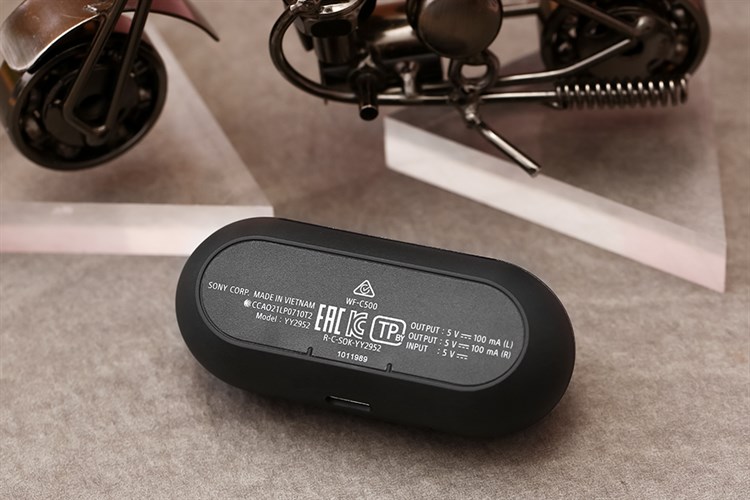 Tai nghe Bluetooth True Wireless Sony WF-C500 Màu Đen