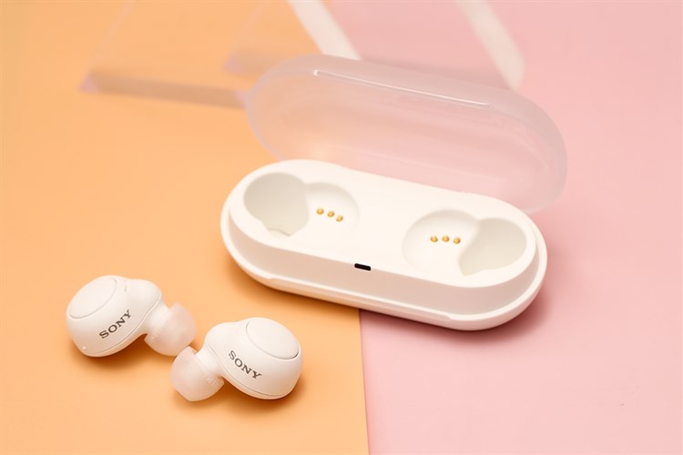 Tai nghe Bluetooth True Wireless Sony WF-C500 Màu Trắng