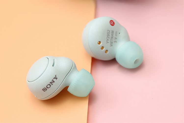Tai nghe Bluetooth True Wireless Sony WF-C500 Màu Xanh ngọc