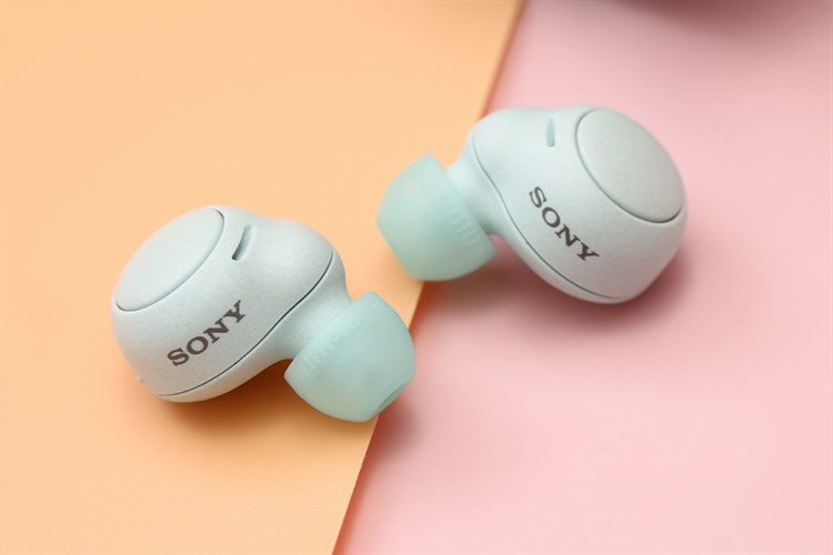 Tai nghe Bluetooth True Wireless Sony WF-C500 Màu Xanh ngọc