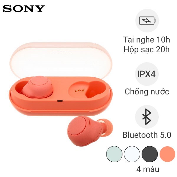 Tai Nghe Bluetooth True Wireless Sony Wf - C500