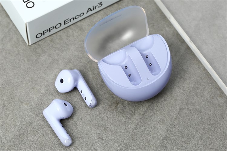 Tai nghe Bluetooth True Wireless OPPO ENCO Air 3 ETE31 Màu Tím