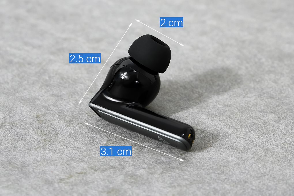 Tai nghe Bluetooth True Wireless Rezo Air Màu Đen