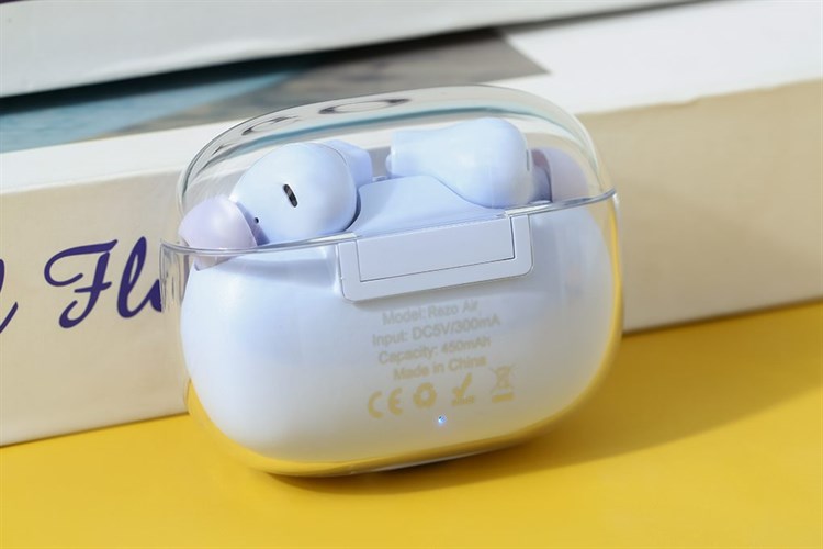 Tai nghe Bluetooth True Wireless Rezo Air Màu Tím