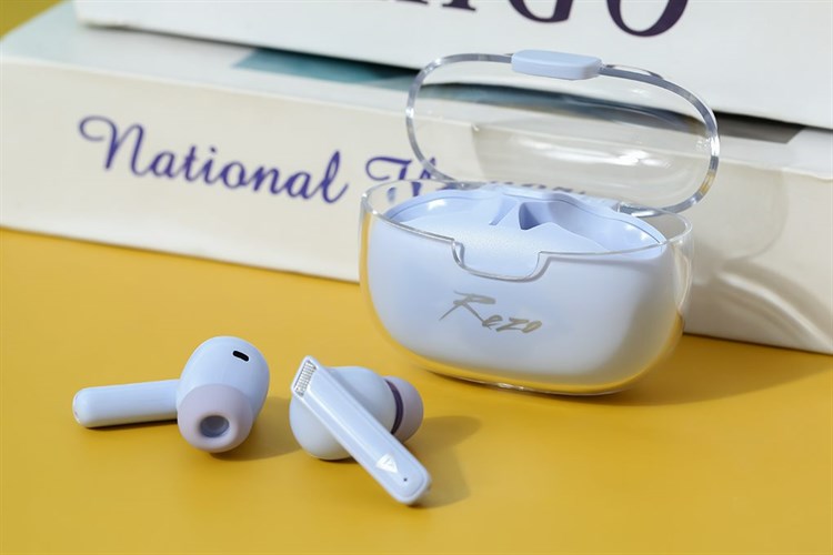 Tai nghe Bluetooth True Wireless Rezo Air Màu Tím