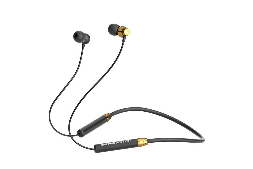 Tai nghe Bluetooth Monster iSport Solitaire Plus MH12007 Màu Đen