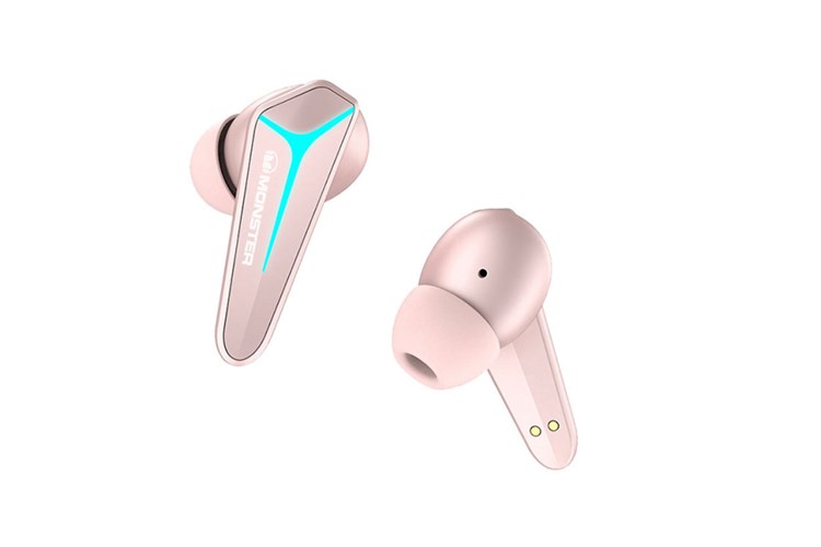 Tai nghe Bluetooth TWS Monster Mission V1 MH72002 Màu Hồng
