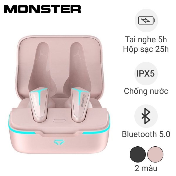 Tai nghe Bluetooth TWS Monster Mission V1 MH72002