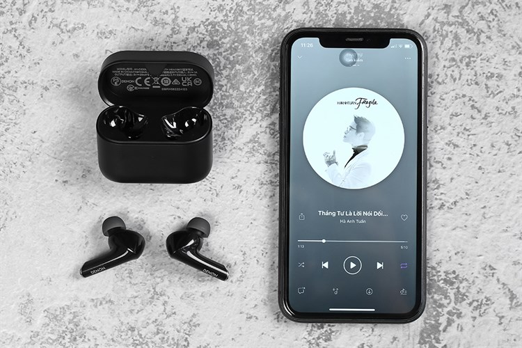 Tai nghe Bluetooth TWS Denon AHC830NCW Màu Đen