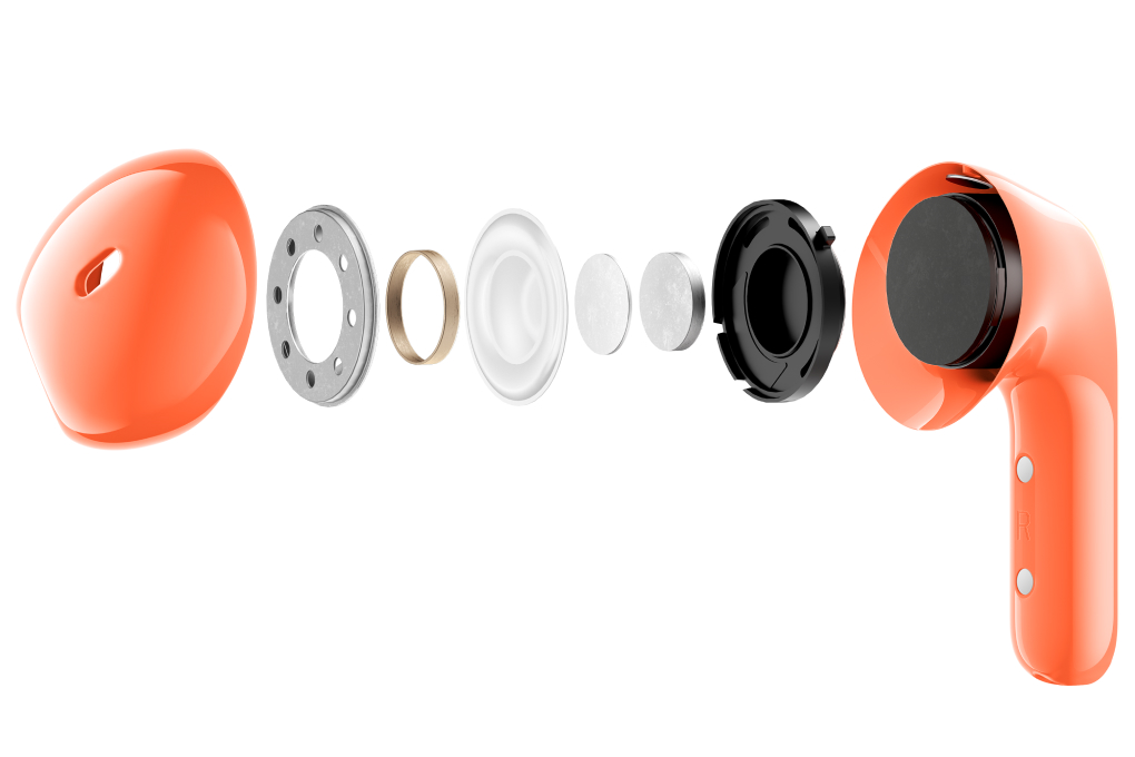 Tai nghe Bluetooth True Wireless Xiaomi Redmi Buds 4 Lite Màu Cam