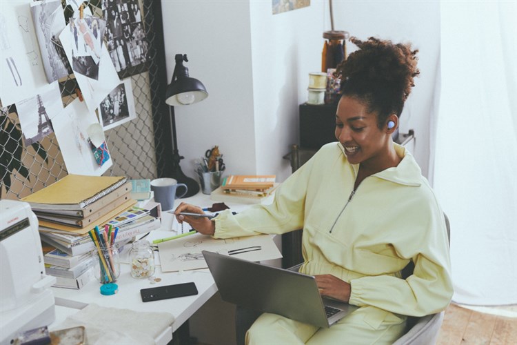 Tai nghe Bluetooth True Wireless Sony WF-C700N Màu Tím