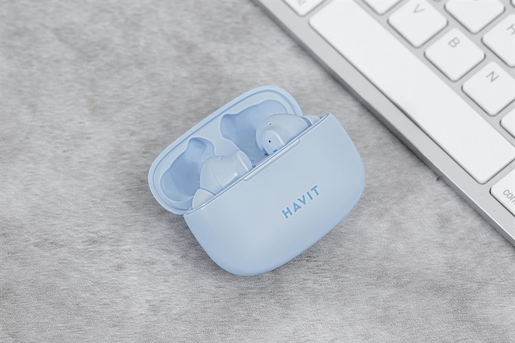 Tai nghe Bluetooth True Wireless HAVIT TW967 Màu Xanh