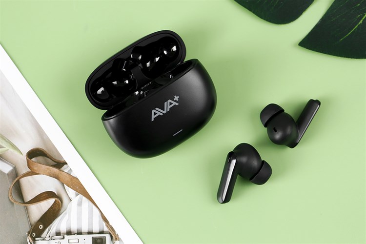 Tai nghe Bluetooth True Wireless AVA+ FreeGo W26 Màu Đen
