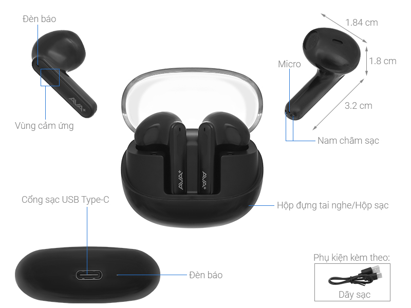 Cách sử dụng tai nghe Bluetooth Ava+ đơn giản và hiệu quả