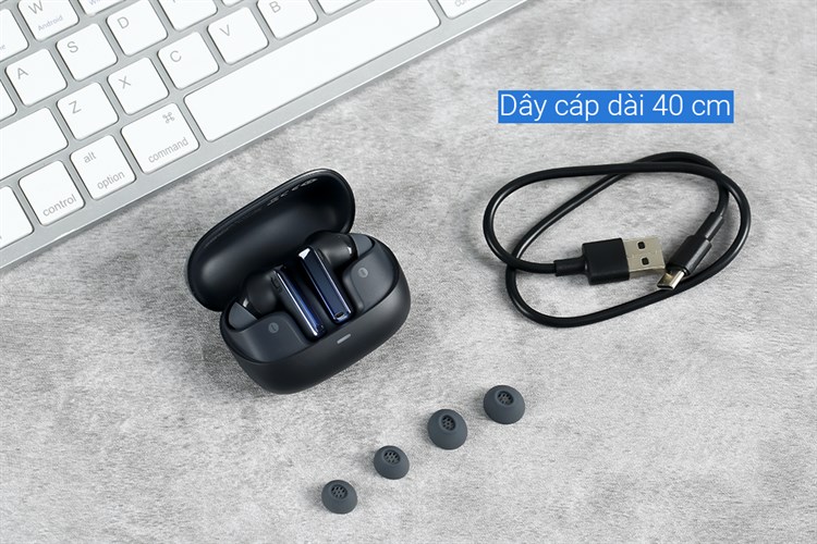 Tai nghe Bluetooth True Wireless Baseus Bowie M2s Màu Đen