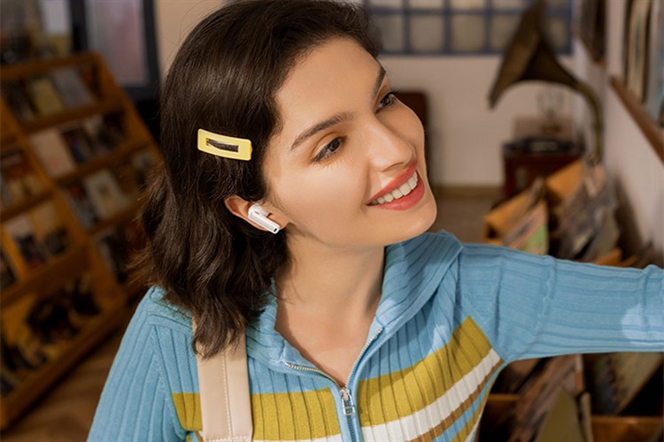 Tai nghe Bluetooth True Wireless Baseus Bowie M2s Màu Trắng