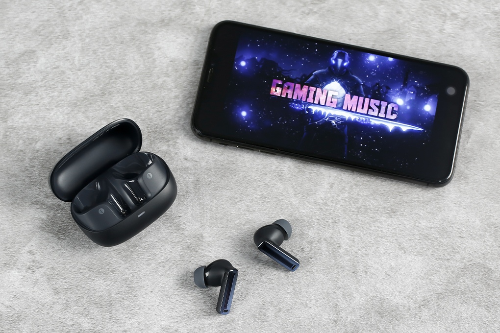 Tai nghe Bluetooth True Wireless Baseus Bowie M2s Màu Đen