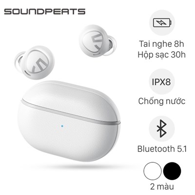 Tai nghe Bluetooth True Wireless Soundpeats Free 2 Classic