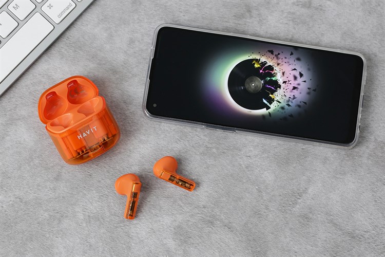 Tai nghe Bluetooth True Wireless Havit TW945 Màu Cam