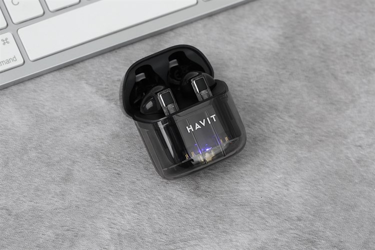 Tai nghe Bluetooth True Wireless Havit TW945 Màu Đen